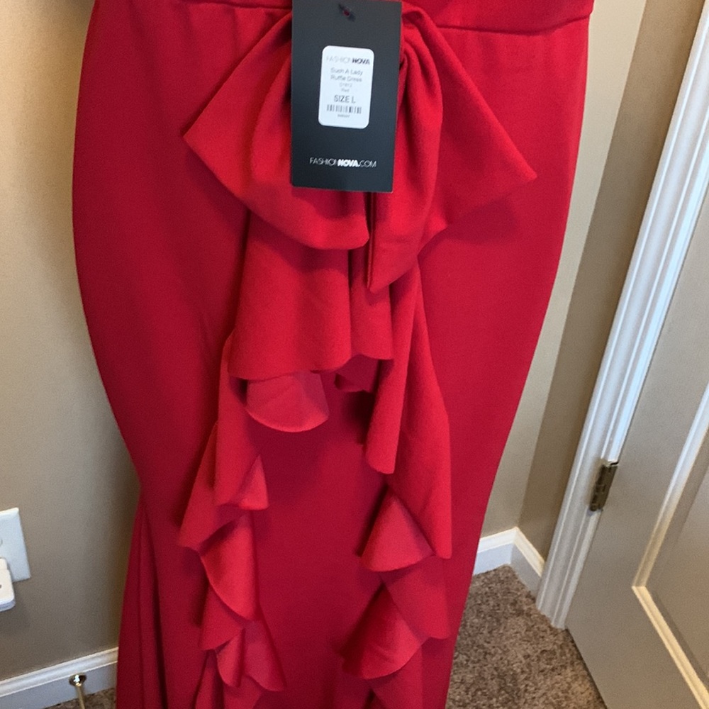 Such A Lady Ruffle Dress - Picture 6 of 8